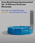 Intex zwembad 305 met vele accessoires., Minder dan 80 cm, Rond, 300 cm of meer, Ophalen of Verzenden