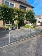 Sierhekwerk van vuurverzinkt staal tuin, Tuin en Terras, Ophalen, Zo goed als nieuw, IJzer, Sierhekwerk