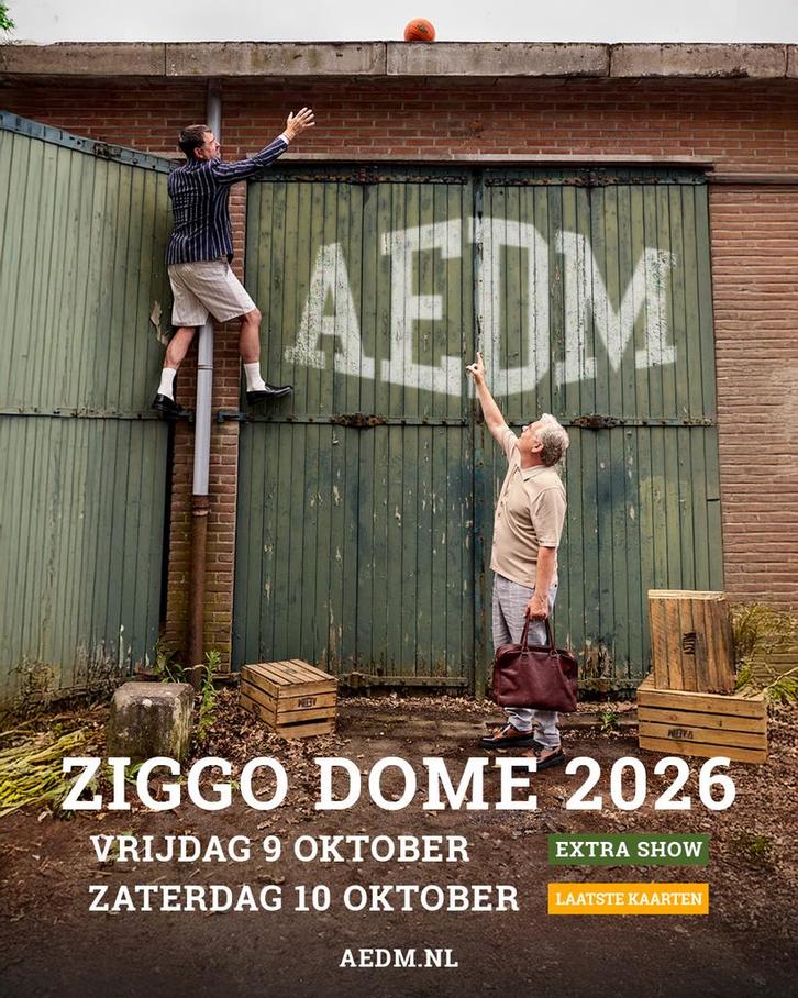 Acda en de Munnik zaterdag 10 oktober 2026, Tickets en Kaartjes, Concerten | Nederlandstalig, Twee personen, Oktober