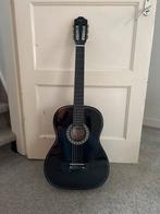 Zwarte Gitaar - Klassiek Model, Ophalen, Gebruikt, Klassieke of Spaanse gitaar