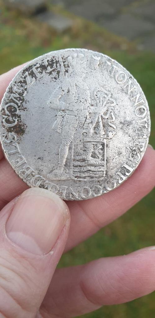 Bodemvondst Wrakvondst Mooie Zilveren Dukaat Zeeland 1779 !!, Postzegels en Munten, Munten | Nederland, Losse munt, Overige waardes