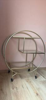 Stijlvolle Bar Cart / Trolley, Huis en Inrichting, Ophalen, Zo goed als nieuw