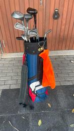 Golfset incl. tas, ballen en tees - Beginnersset, Ophalen, Gebruikt, Set, Overige merken