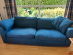 Linteloo 2,5 zits bank met hocker en donzen kussens., Ophalen, Gebruikt, Driepersoons, 75 tot 100 cm