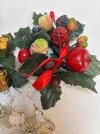 Set van 3 vintage kaarsen ringen, Ophalen of Verzenden, Zo goed als nieuw