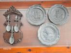 Verzameling zwaar tin, Antiek en Kunst, Antiek | Tin, Ophalen of Verzenden