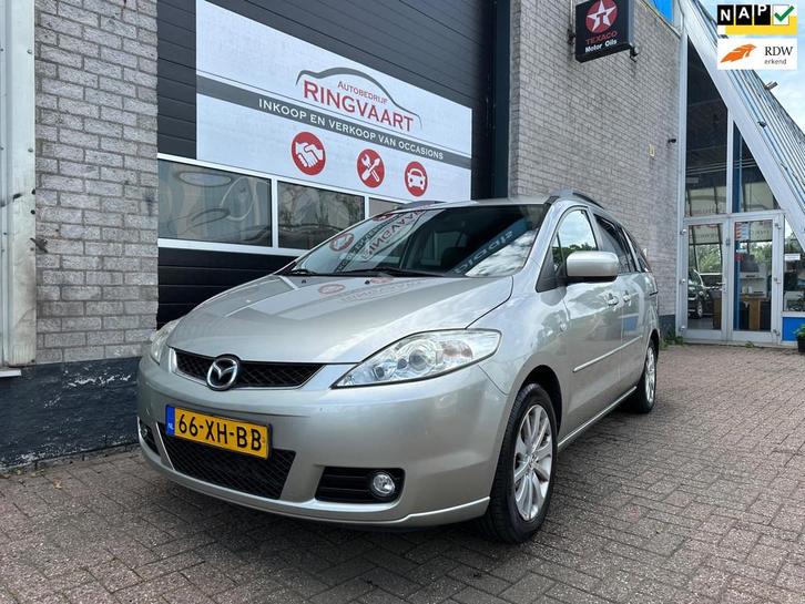 Mazda 5 1.8 Executive 7 Per Nieuwe Koppeling, Auto's, Mazda, Bedrijf, Te koop, ABS, Airbags, Airconditioning, Boordcomputer, Centrale vergrendeling