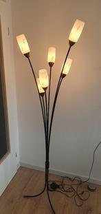 Vintage Driepoot Spriet Vloerlamp - 1950 / 1960, Huis en Inrichting, Lampen | Vloerlampen, Ophalen, Gebruikt, Vintage - Retro