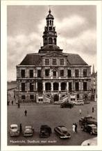 Maastricht - Stadhuis met Markt, Verzenden, 1940 tot 1960, Ongelopen, Limburg