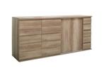 Dressoir- Buffet 3 schuifdeuren ROMI, Huis en Inrichting, Kasten | Dressoirs, Ophalen, Gebruikt, 25 tot 50 cm, 150 tot 200 cm