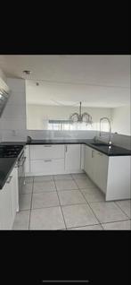 Complete Keuken met Boretti Fornuis & Composietblad, Huis en Inrichting, Ophalen, Gebruikt, Wit, Hoekkeuken