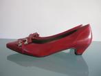 GRATIS VERZENDEN | NIEUWE retro rode vintage pumps 38, Pumps, Verzenden, Nieuw, Rood