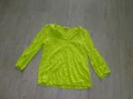 lime kleur damestuniek van Intuum, maat 42, Kleding | Dames, Ophalen of Verzenden, Zo goed als nieuw, Maat 42/44 (L), Groen