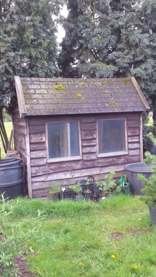tuinhuisje- kippenhok, Tuin en Terras, Tuinhuizen, Gebruikt, Tuinhuis, Hout, Minder dan 250 cm, Minder dan 200 cm, 2 ramen, Ophalen