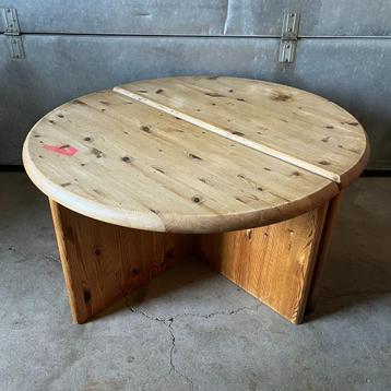 Jaren 70 massief scandinavisch grenen salontafel 2 delen beschikbaar voor biedingen