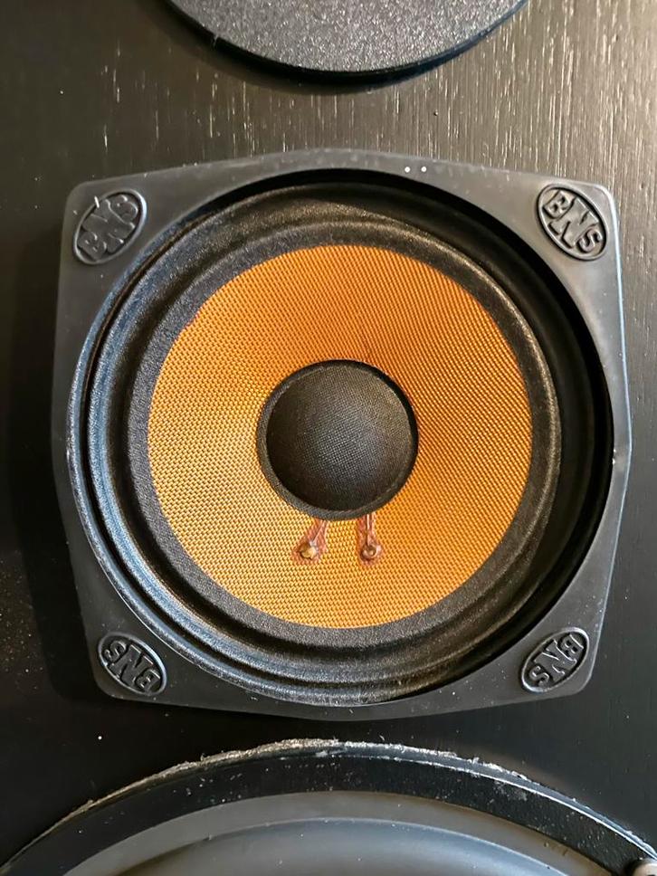 KOOPJE: BNS 394B. Drieweg luidsprekers. Klinken uitstekend!, Audio, Tv en Foto, Luidsprekers, Gebruikt, Front, Rear of Stereo speakers