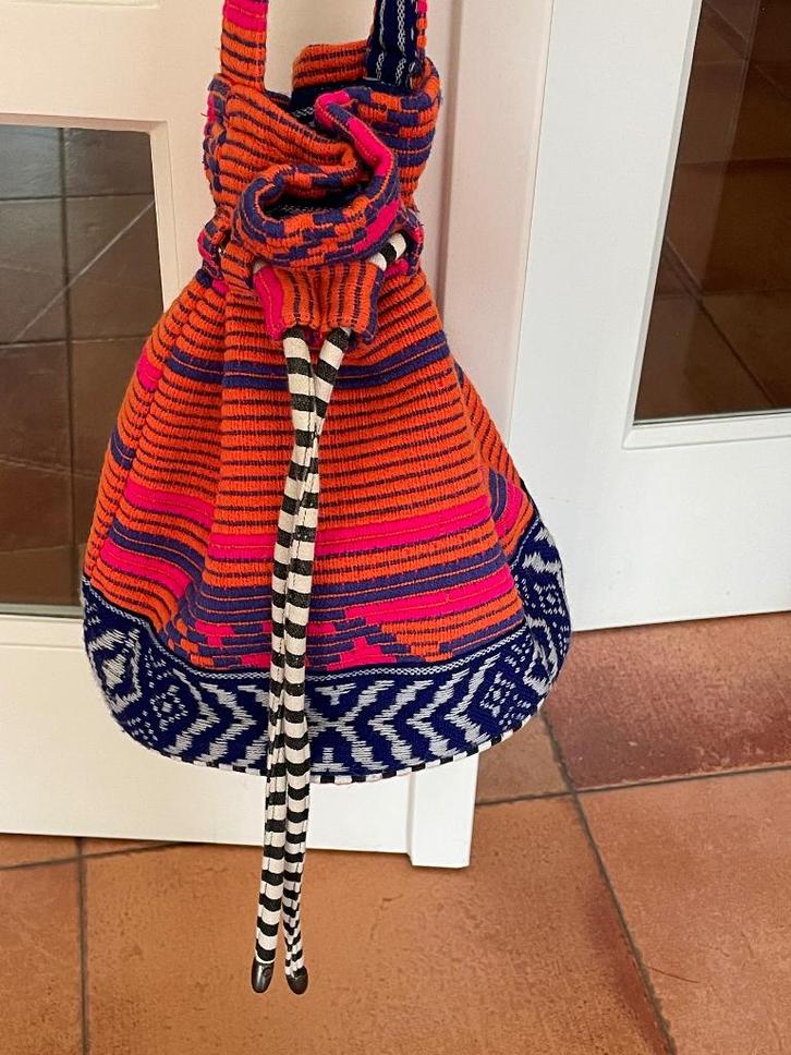 Tas Ibiza stijl, Sieraden, Tassen en Uiterlijk, Tassen | Damestassen, Zo goed als nieuw, Schoudertasje, Overige kleuren, Ophalen of Verzenden