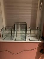 Glazen bakken decoratie, Huis en Inrichting, Woonaccessoires | Overige, Ophalen of Verzenden, Zo goed als nieuw