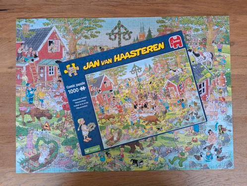 Jan van Haasteren puzzel puzzle Midzomerfeest 1000 stukjes, Hobby en Vrije tijd, Denksport en Puzzels, Zo goed als nieuw, Ophalen of Verzenden