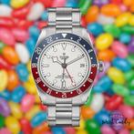 TUDOR BLACK BAY GMT • 04-2025 • FULLY STICKERED, Staal, Simon Lindhoutstraat 1 Tholen, Nieuw, Ophalen of Verzenden