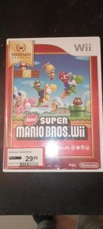 Wii Super Mario Bros. incl. ongebruikte code, Spelcomputers en Games, Games | Nintendo Wii, 3 spelers of meer, Ophalen of Verzenden