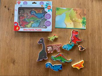 Leuke dinosaurus puzzel beschikbaar voor biedingen