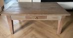 Robuuste landelijke salontafel, Huis en Inrichting, Tafels | Salontafels, Ophalen, Gebruikt, 100 tot 150 cm, 50 tot 100 cm