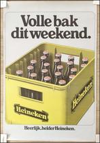 HEINEKEN Volle Bak Pub Cafe Bar Bier Mancave Poster, Verzenden, Nieuw, Reclamebord, Plaat of Schild, Heineken