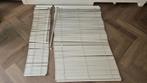 Houten jaloezieën 25 mm | 2x 90*140 cm & 1x 31*130 cm, Ophalen, Gebruikt, 50 tot 100 cm, Wit