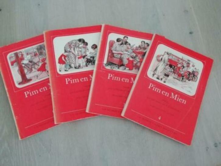 Complete serie Pim en Mien boekjes (1978), Antiek en Kunst, Antiek | Boeken en Bijbels, Ophalen of Verzenden