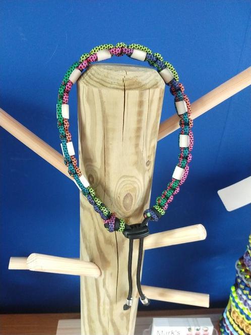 Nieuwe handgemaakte anti-teken halsband van paracord, Dieren en Toebehoren, Hondenhalsbanden en Penningen, Nieuw, Handgemaakt