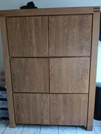 Eiken houten kast, Ophalen, Zo goed als nieuw, 25 tot 50 cm