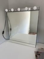 Make-up spiegel met verlichting, Huis en Inrichting, Woonaccessoires | Spiegels, Ophalen, Minder dan 50 cm, Zo goed als nieuw