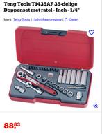 Teng Tools 35-delige doppenset met ratel, Doe-het-zelf en Verbouw, Gereedschap | Handgereedschap, Ophalen, Gebruikt