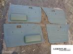 groene set deurpanelen skai leer bmw e28 518 520 525 528 etc, Gebruikt, Ophalen of Verzenden, BMW, BMW