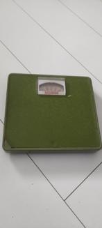 Vintage personenweegschaal groen Tomado, Witgoed en Apparatuur, Weegschalen, Gebruikt, Analoog, 100 kg of meer, Ophalen of Verzenden