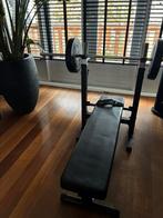 Halterbank stang schijven Gorilla, Ophalen of Verzenden, Zo goed als nieuw, Fitnessbank