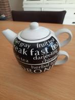 Theepot met kopje - Tea for One afhalen € 10,00, Huis en Inrichting, Keuken | Servies, Keramiek, Ophalen of Verzenden, Zo goed als nieuw