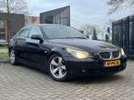 BMW 5-serie 545i High Executive NL auto NAP Goed onderhoud!, Achterwielaandrijving, 8 cilinders, 2000 kg, Zwart