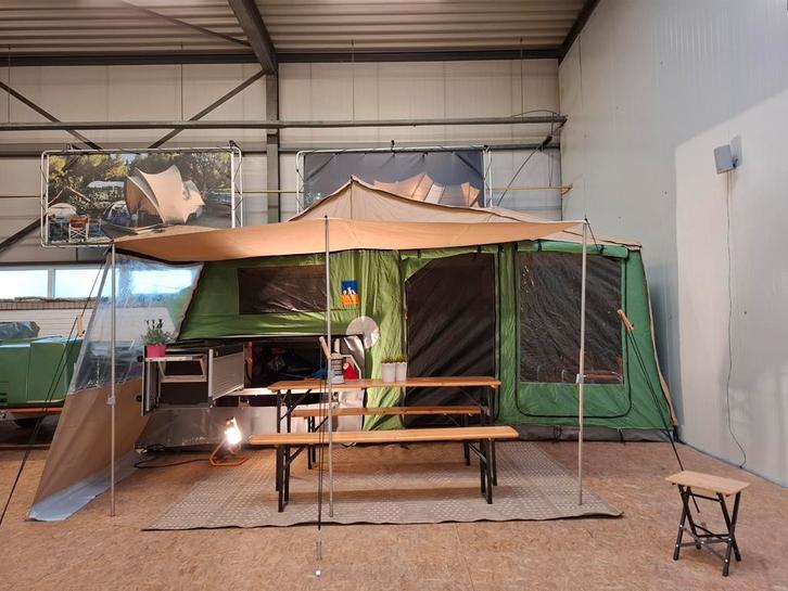 3Dog Traildog OffRoader 2015, Caravans en Kamperen, Vouwwagens, 3DOG, Aanwezig, Ophalen