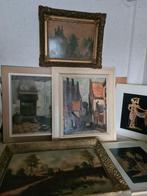 tot 19-11-25 alle schilderijen € 300, Ophalen, Gebruikt, Schilderij, 75 tot 100 cm