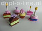 Duplo restaurant -winkeltje spelen - ijsjes taartjes blokjes, Ophalen of Verzenden, Gebruikt, Duplo