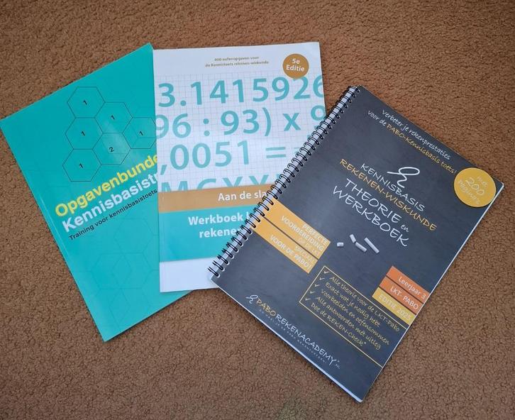Lkt rekenen boeken, Boeken, Studieboeken en Cursussen, Zo goed als nieuw, HBO, Beta, Ophalen of Verzenden
