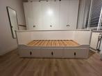 IKEA Hemnes Bedbank - Wit, Huis en Inrichting, Slaapkamer | Bedden, Ophalen, Verstelbaar, Eenpersoons, Wit