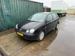 Volkswagen Polo 1.4 55KW 2004 Zwart, Voorwielaandrijving, 15 km/l, 4 cilinders, Zwart
