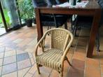 Nu in prijs verlaagd. Klein rotan kinderstoeltje, Ophalen, Gebruikt, Bruin, Riet of Rotan