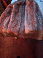 Vintage faux fur jas.   Tijger print    maat Xs S., Maat 38/40 (M), Bruin, Ophalen of Verzenden, Onbekend