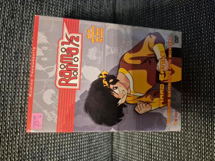 Dvd ranma 1/2 hard battle, Cd's en Dvd's, Dvd's | Tekenfilms en Animatie, Zo goed als nieuw, Anime (Japans), Verzenden