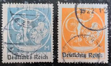 POSTZEGELS DEUTSCHES REICH 1920 beschikbaar voor biedingen