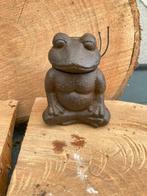 GIETIJZEREN YOGA KIKKER FROG NIEUW, Tuin en Terras, Nieuw, Ophalen of Verzenden, Metaal, Dierenbeeld